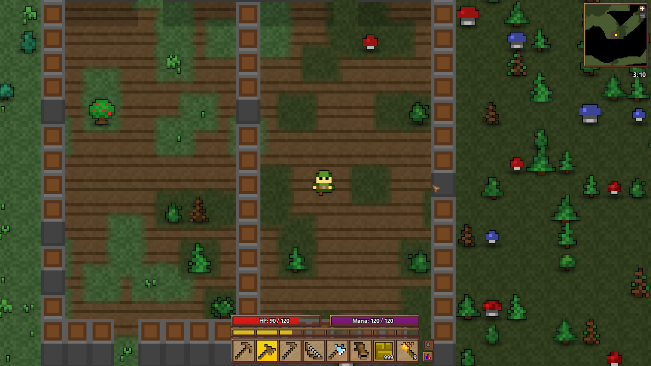 Скриншот: Squarelands