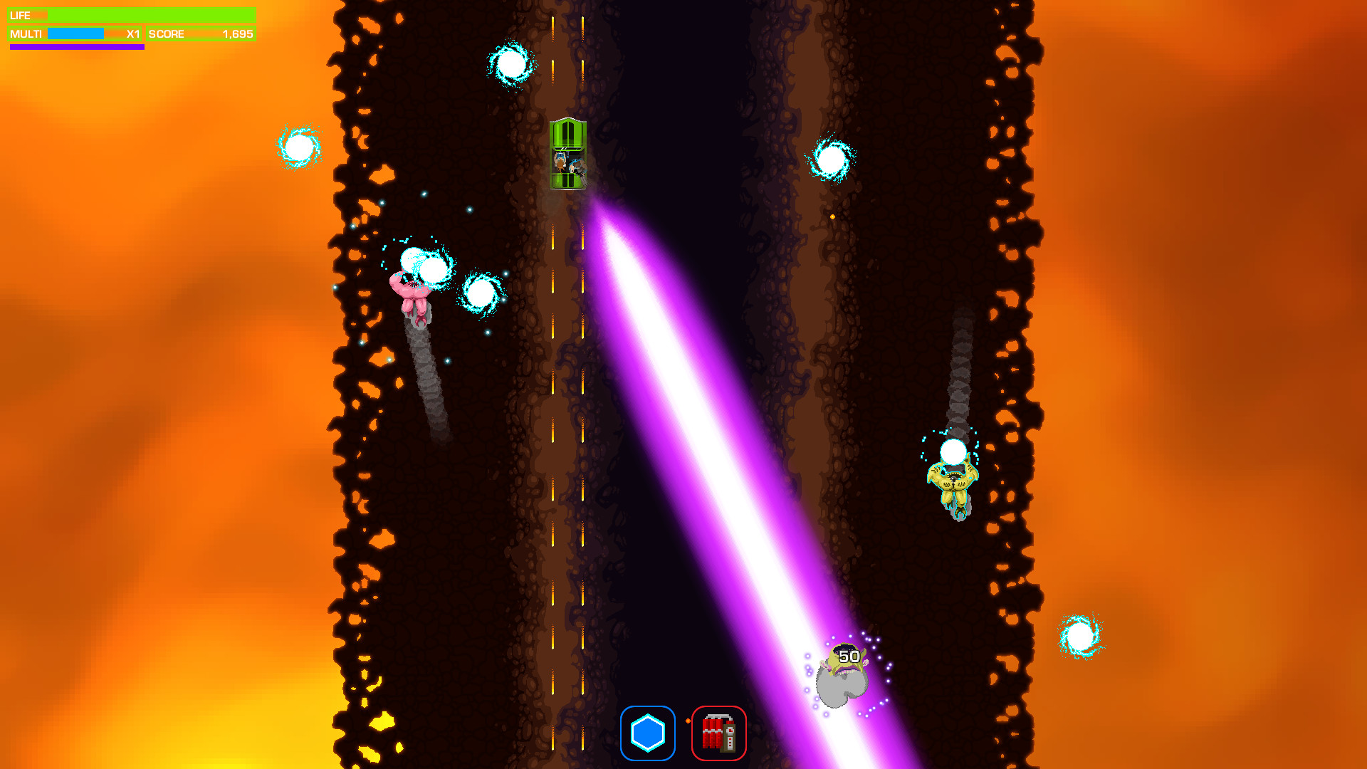 Скриншот: Drive to Hell