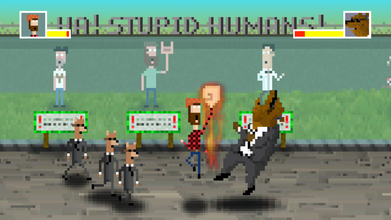 Скриншот: FIST OF AWESOME