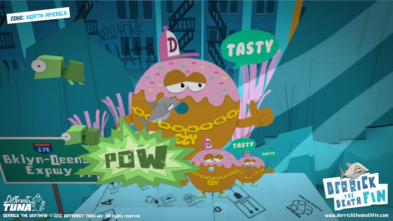 Скриншот: Derrick the Deathfin