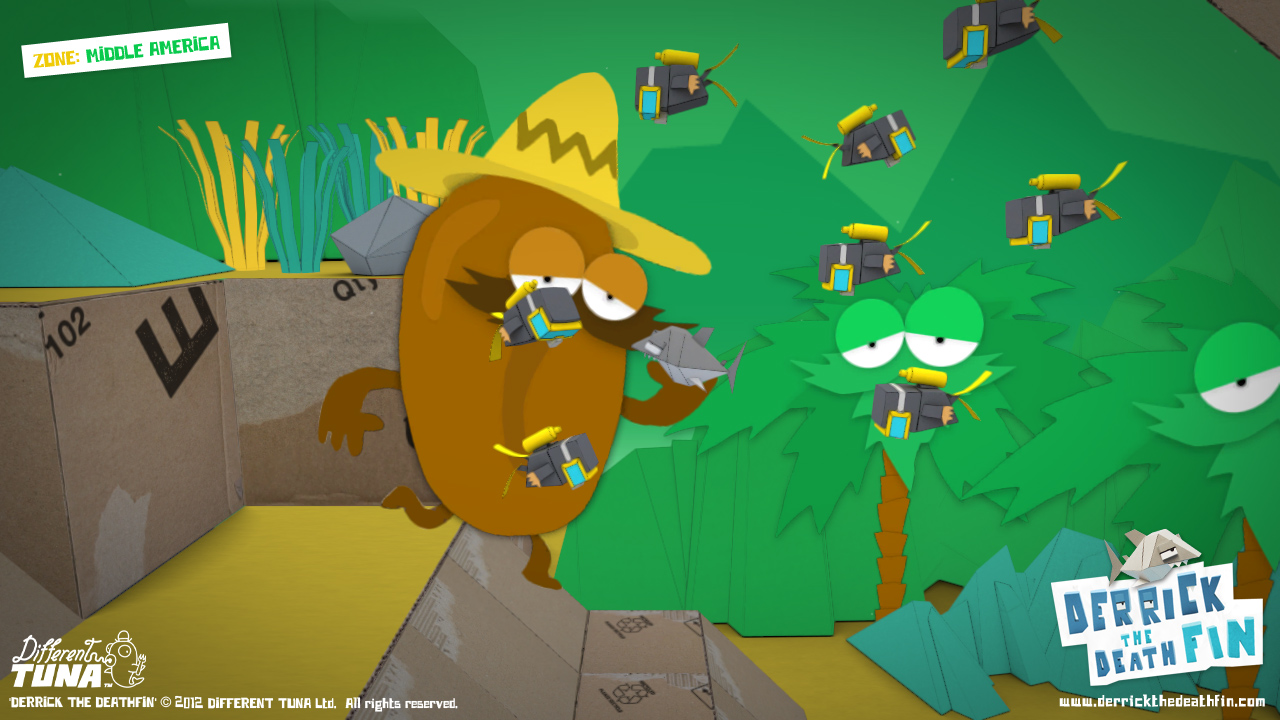 Скриншот: Derrick the Deathfin