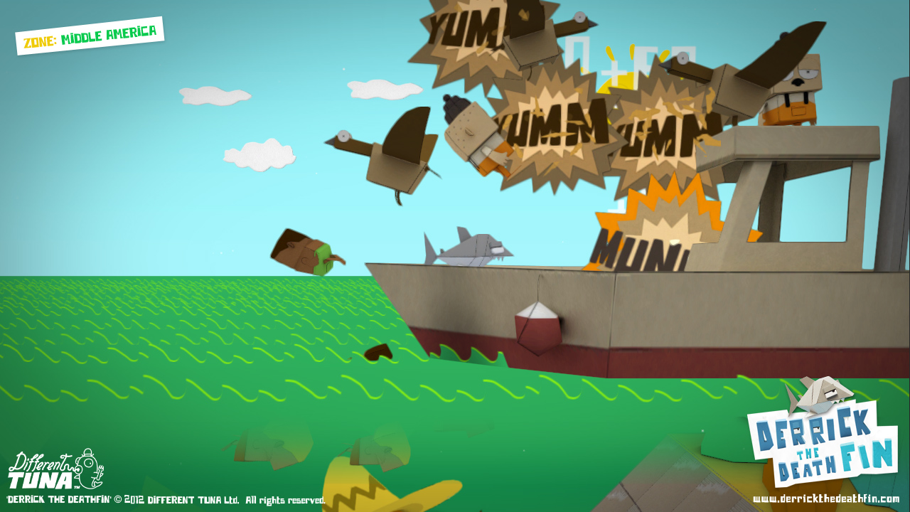 Скриншот: Derrick the Deathfin