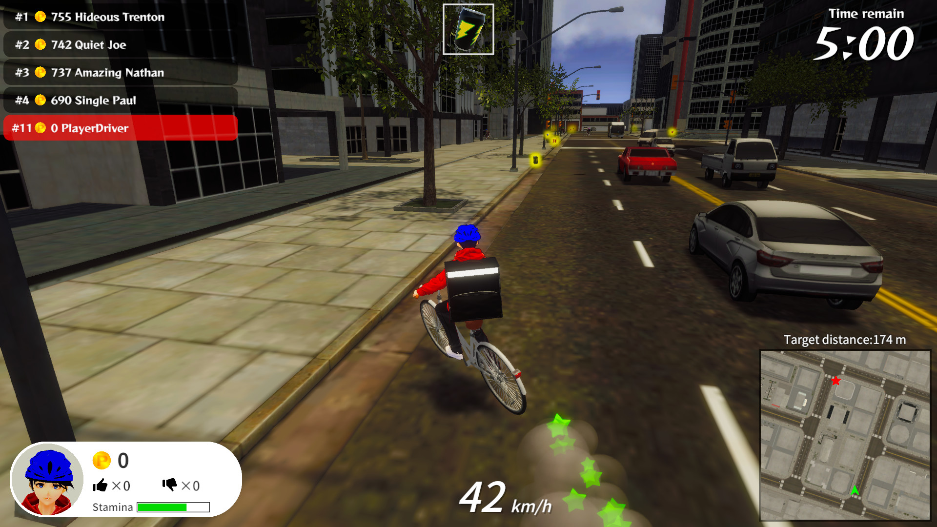 Скриншот: Food Delivery Battle