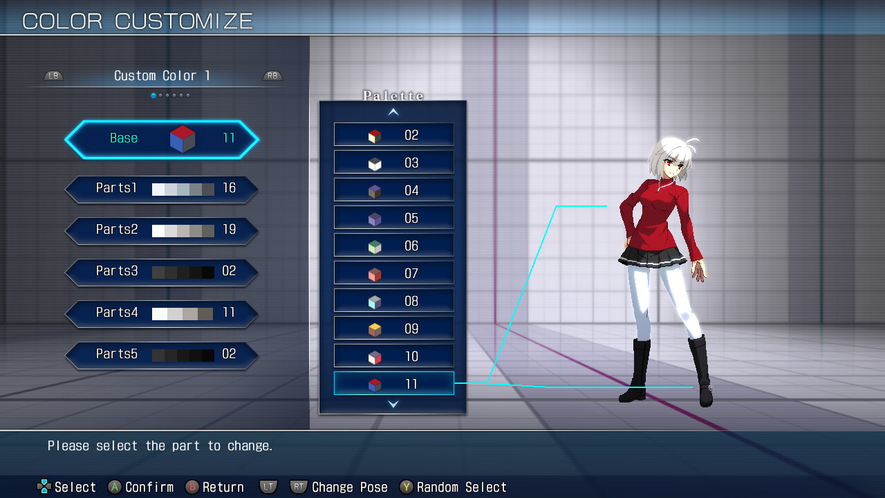 Скриншот 7: MELTY BLOOD: TYPE LUMINA