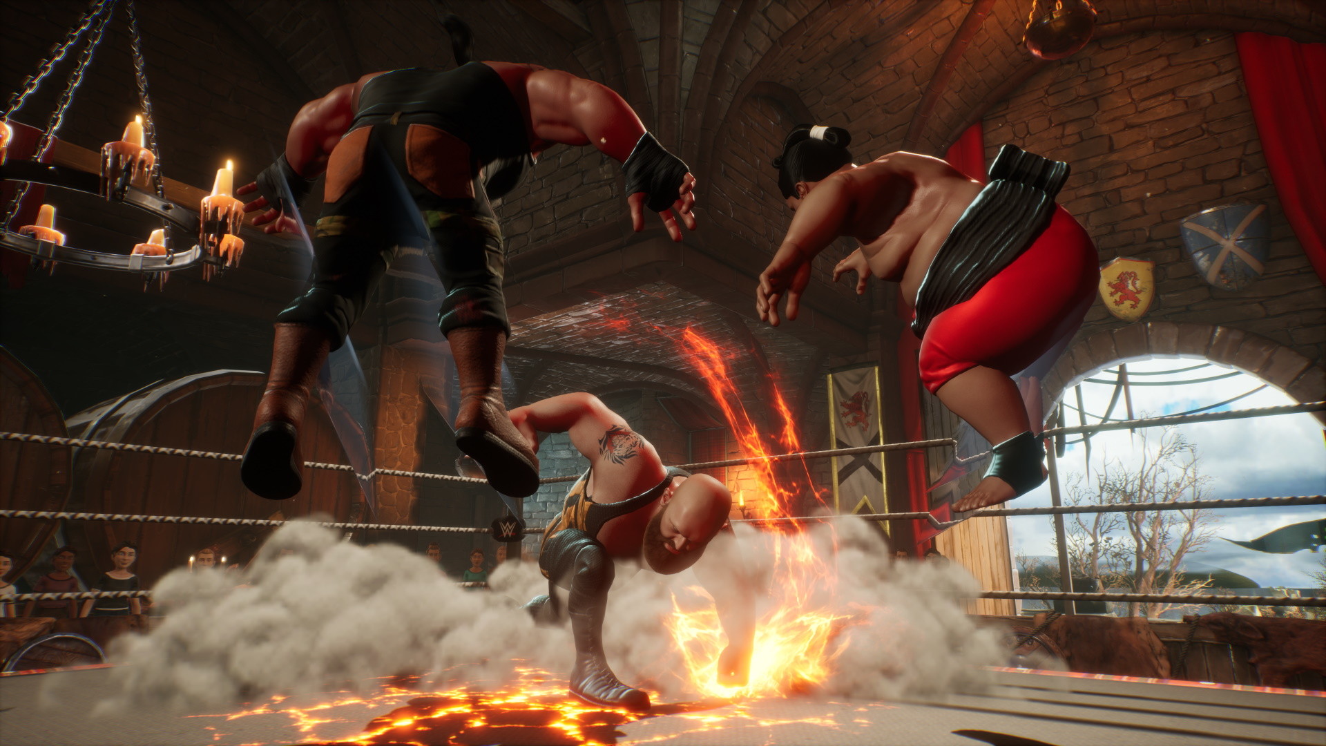 Скриншот: WWE 2K BATTLEGROUNDS