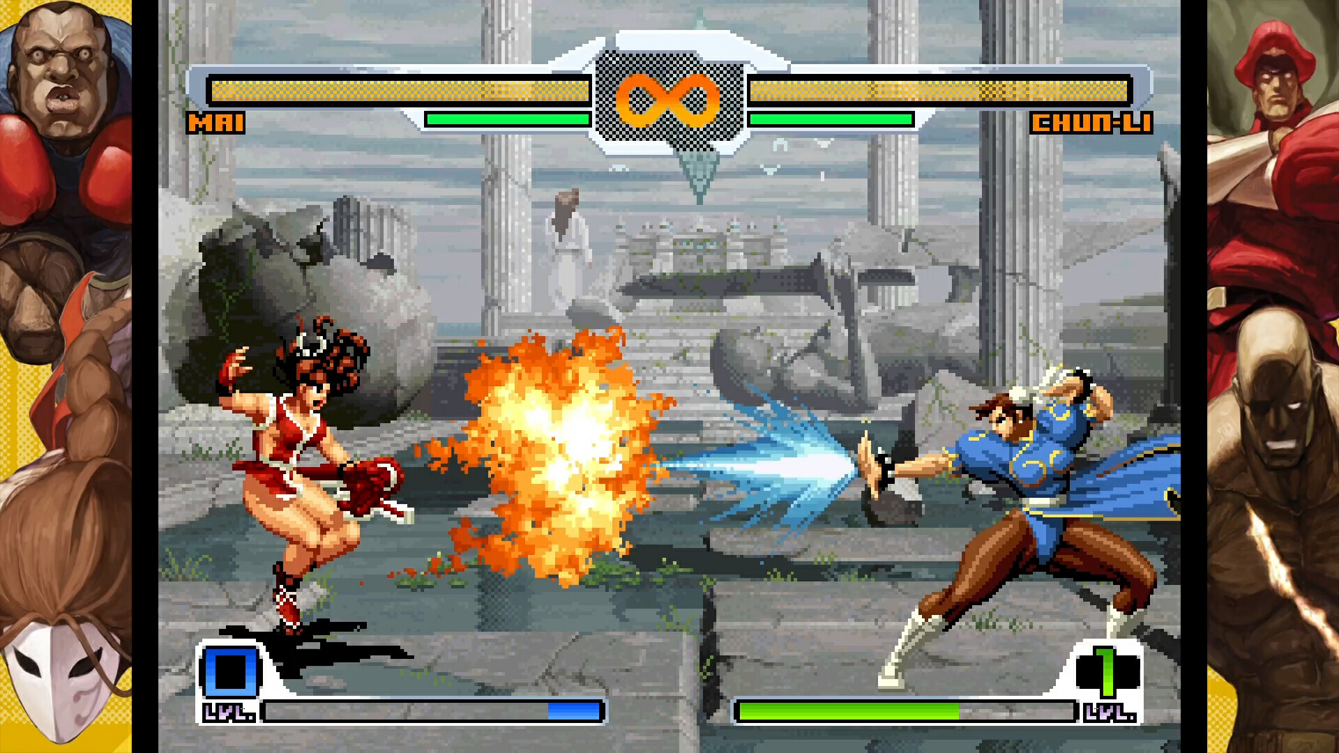 Скриншот: SNK VS. CAPCOM SVC CHAOS