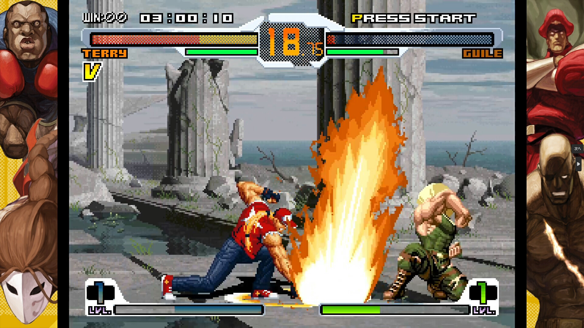 Скриншот: SNK VS. CAPCOM SVC CHAOS