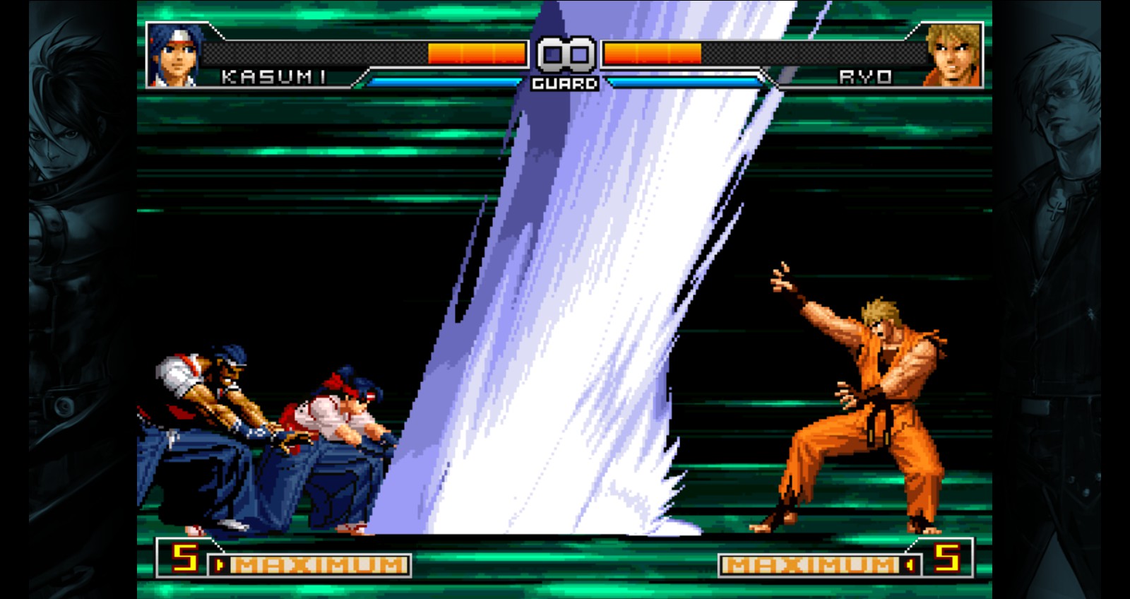 Скриншот: THE KING OF FIGHTERS 2002 UNLIMITED MATCH