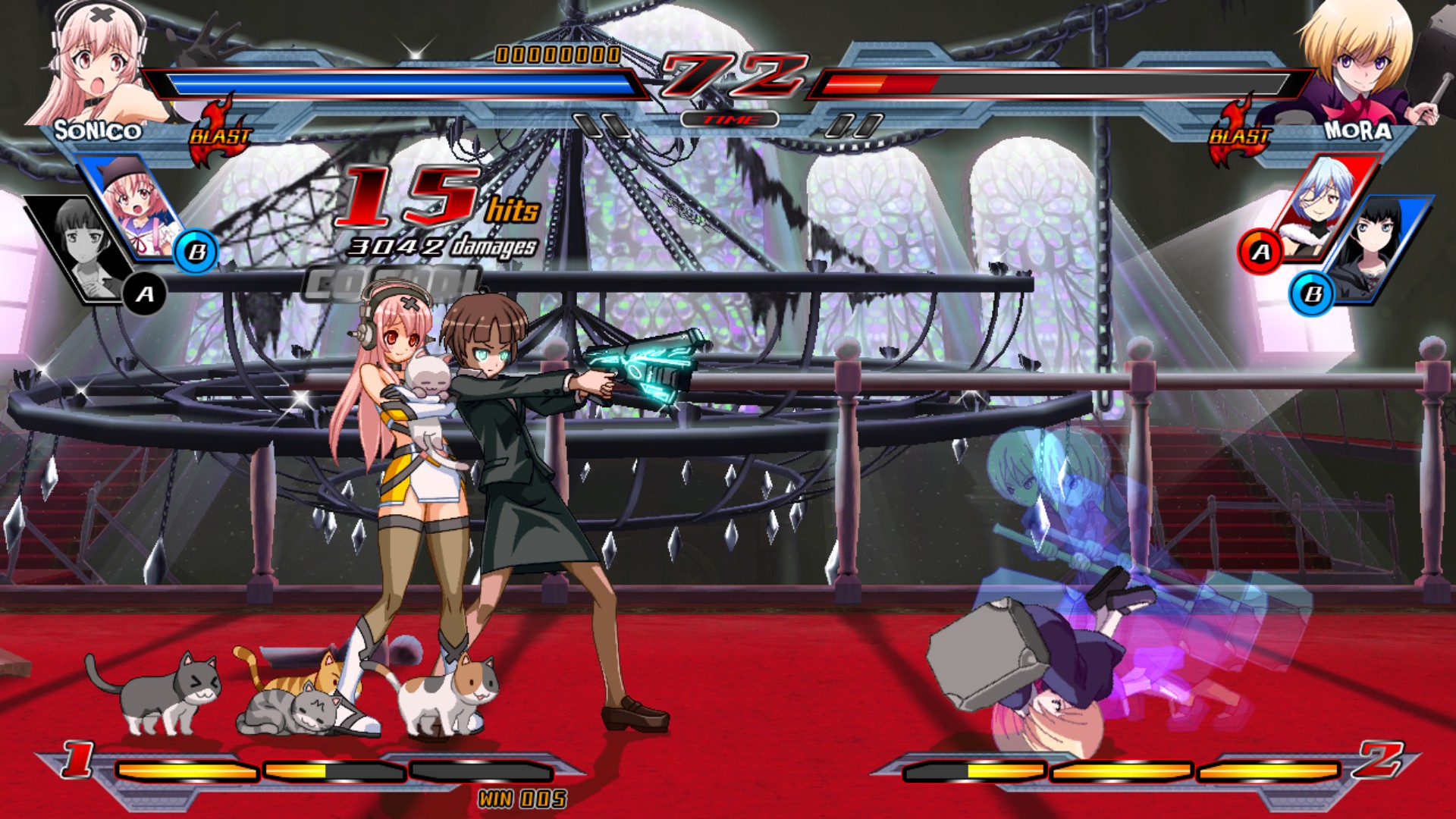 Скриншот 19: Nitroplus Blasterz: Heroines Infinite Duel