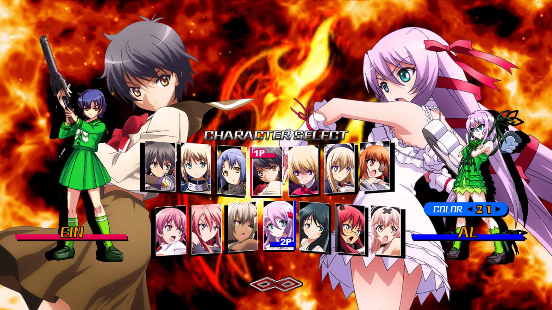Скриншот 7: Nitroplus Blasterz: Heroines Infinite Duel