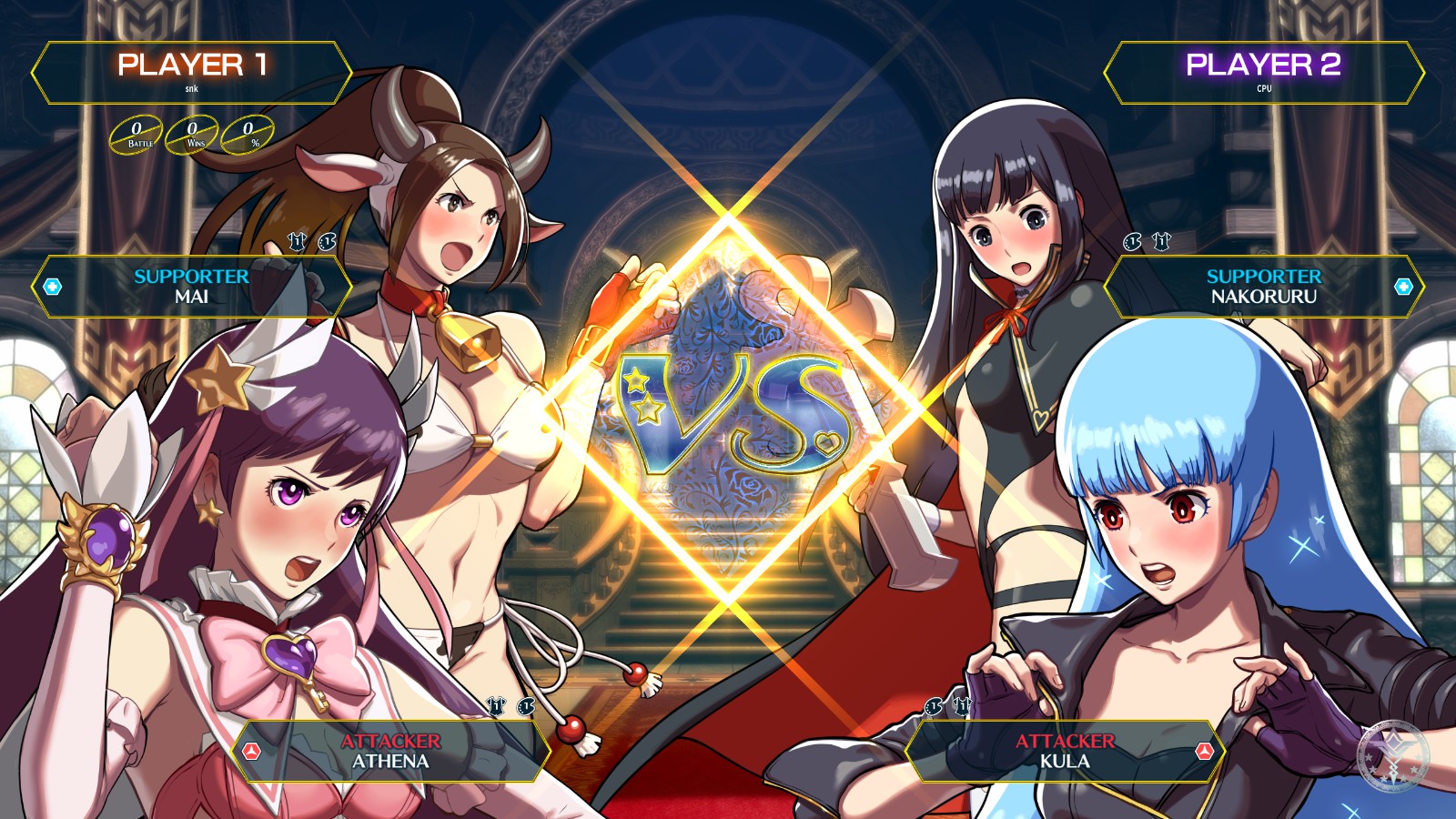 Скриншот: SNK HEROINES Tag Team Frenzy