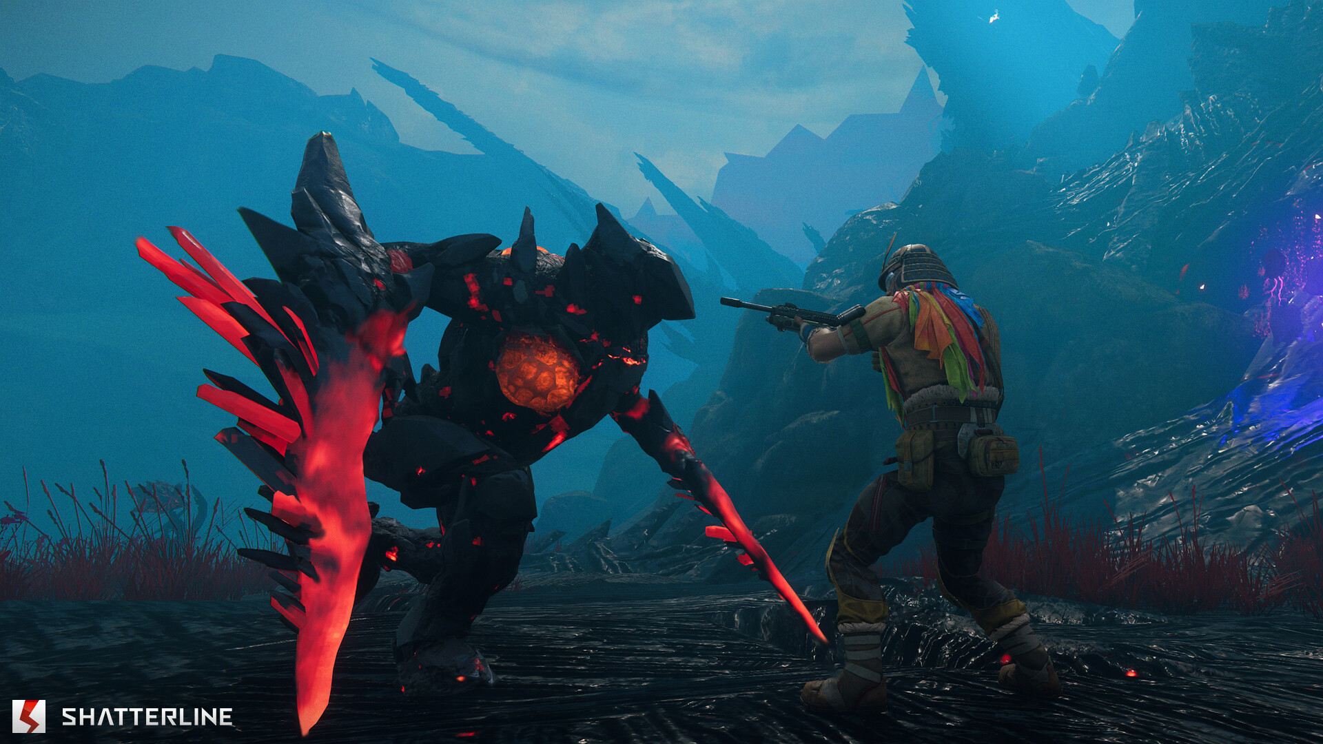 Скриншот: Shatterline