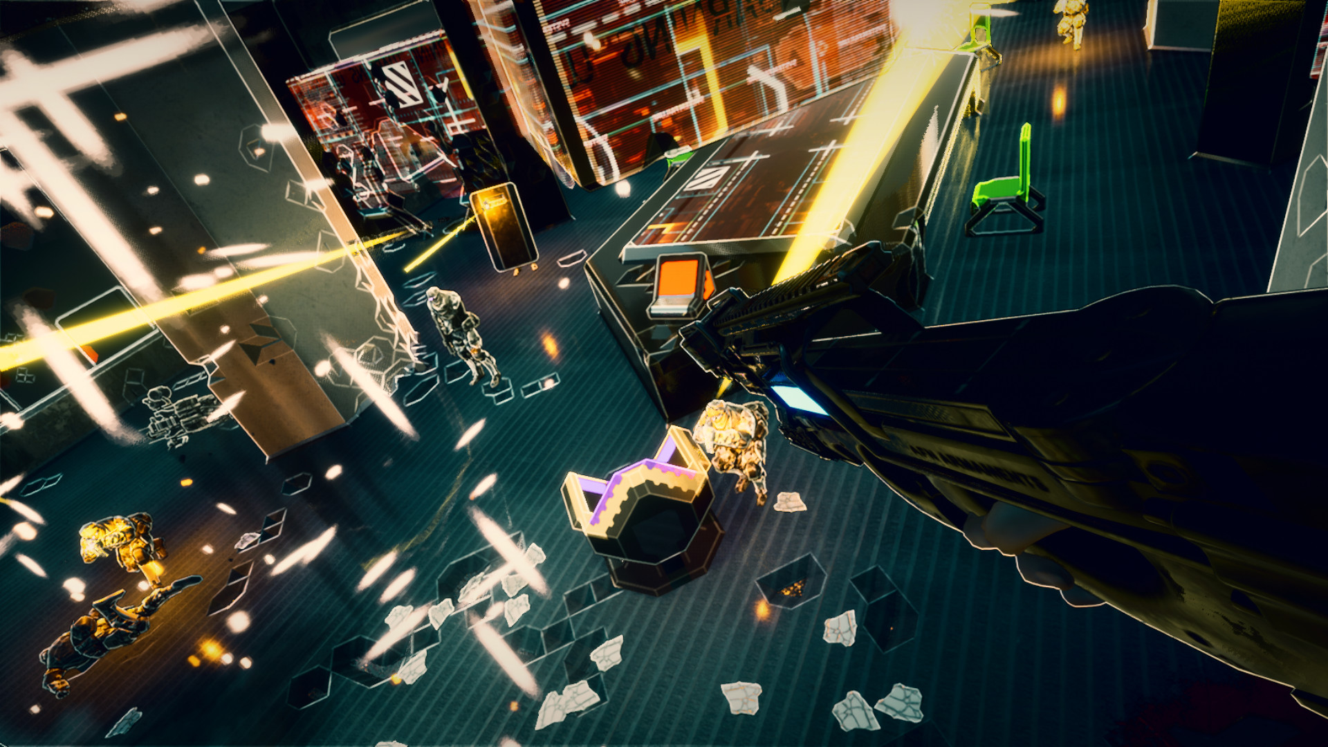 Скриншот: Severed Steel