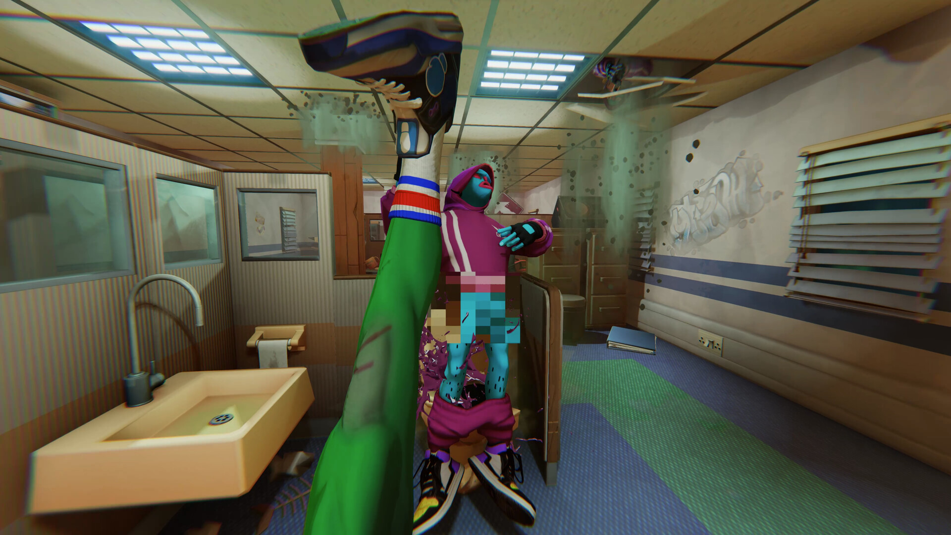 Скриншот: Anger Foot