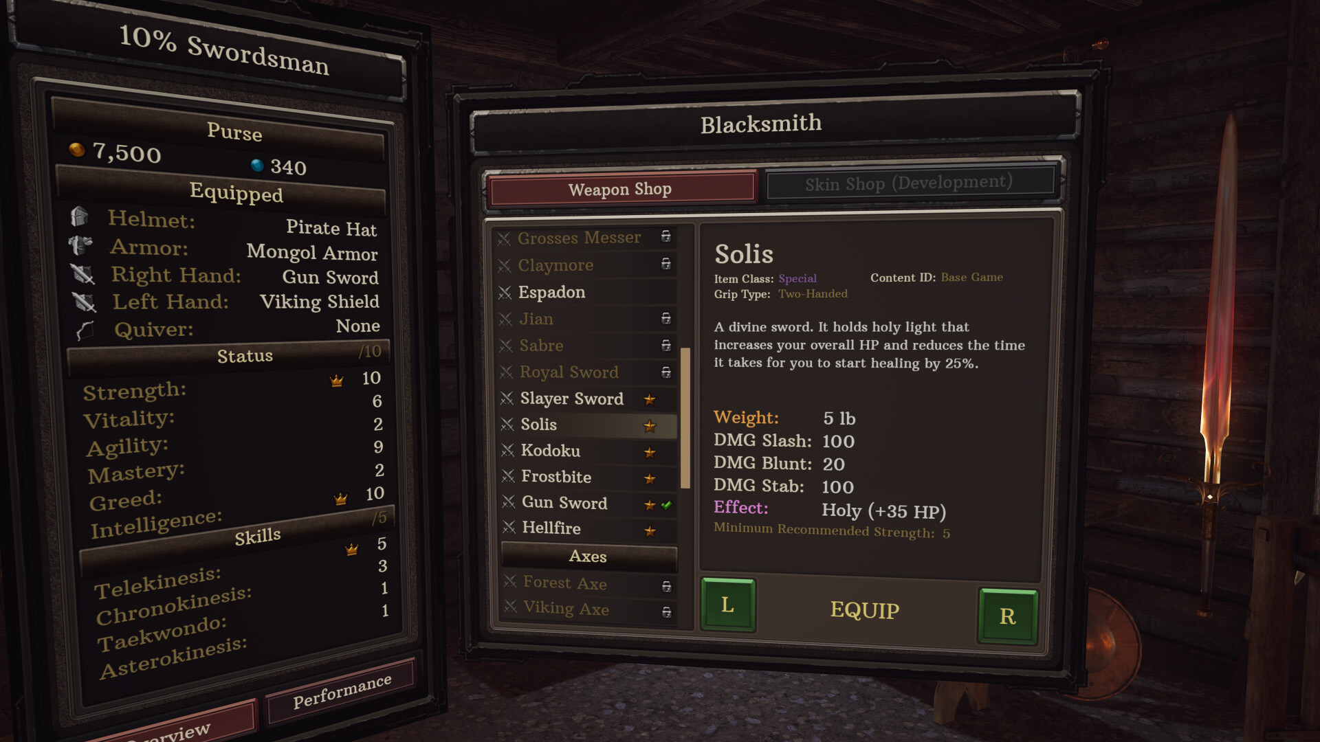 Скриншот: Swordsman VR