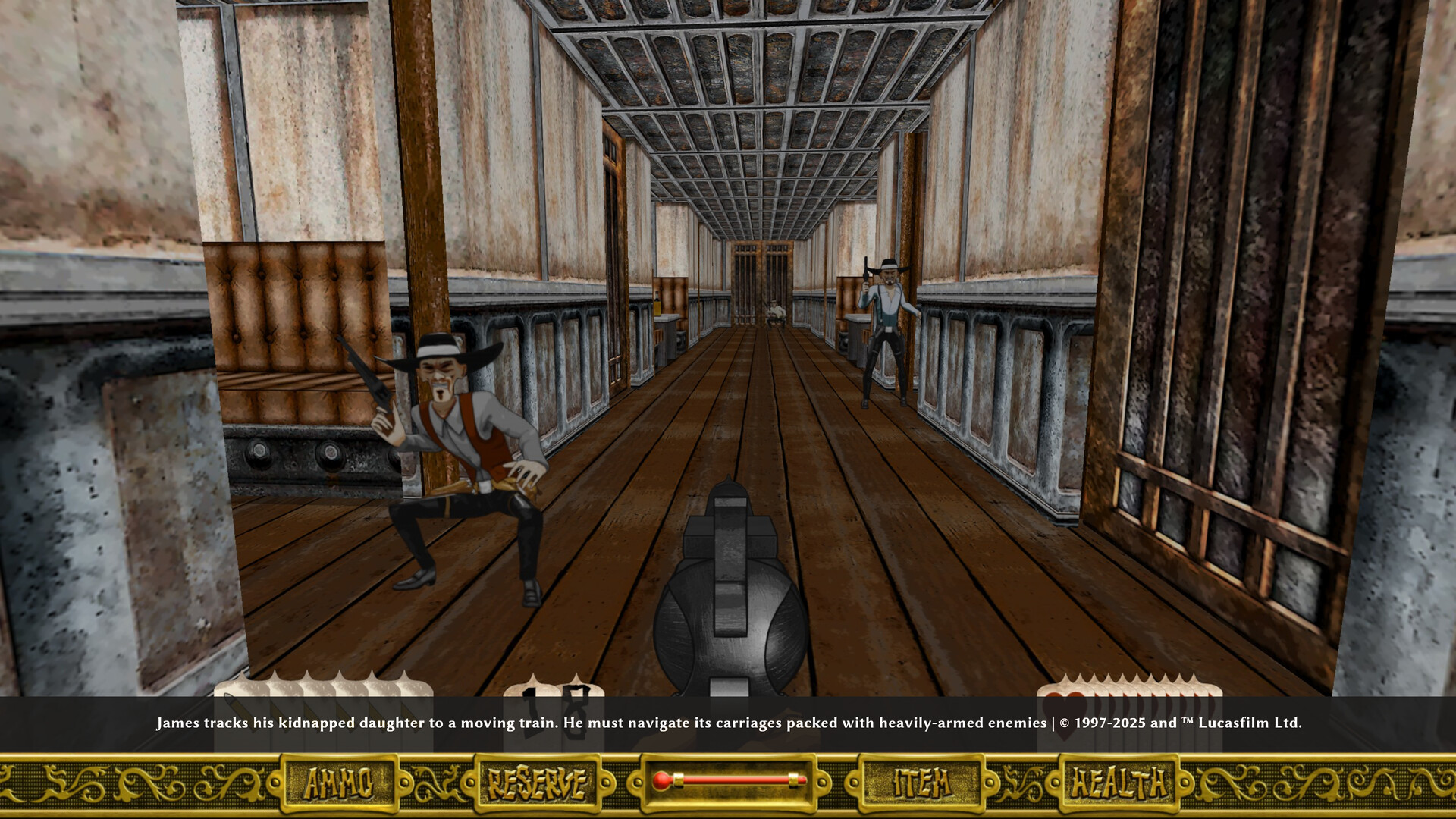 Скриншот: Outlaws + Handful of Missions: Remaster