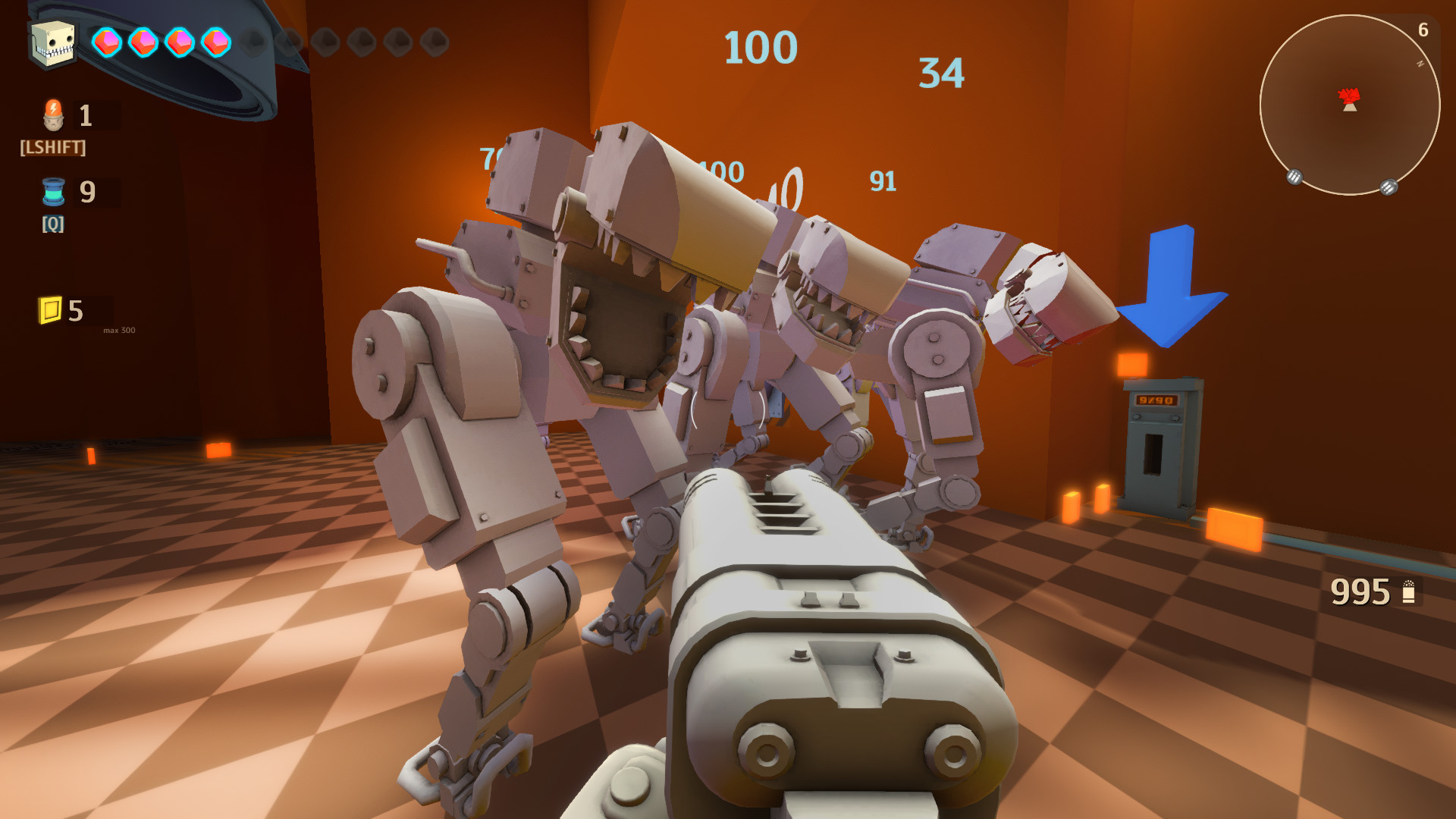 Скриншот: ARMORED HEAD