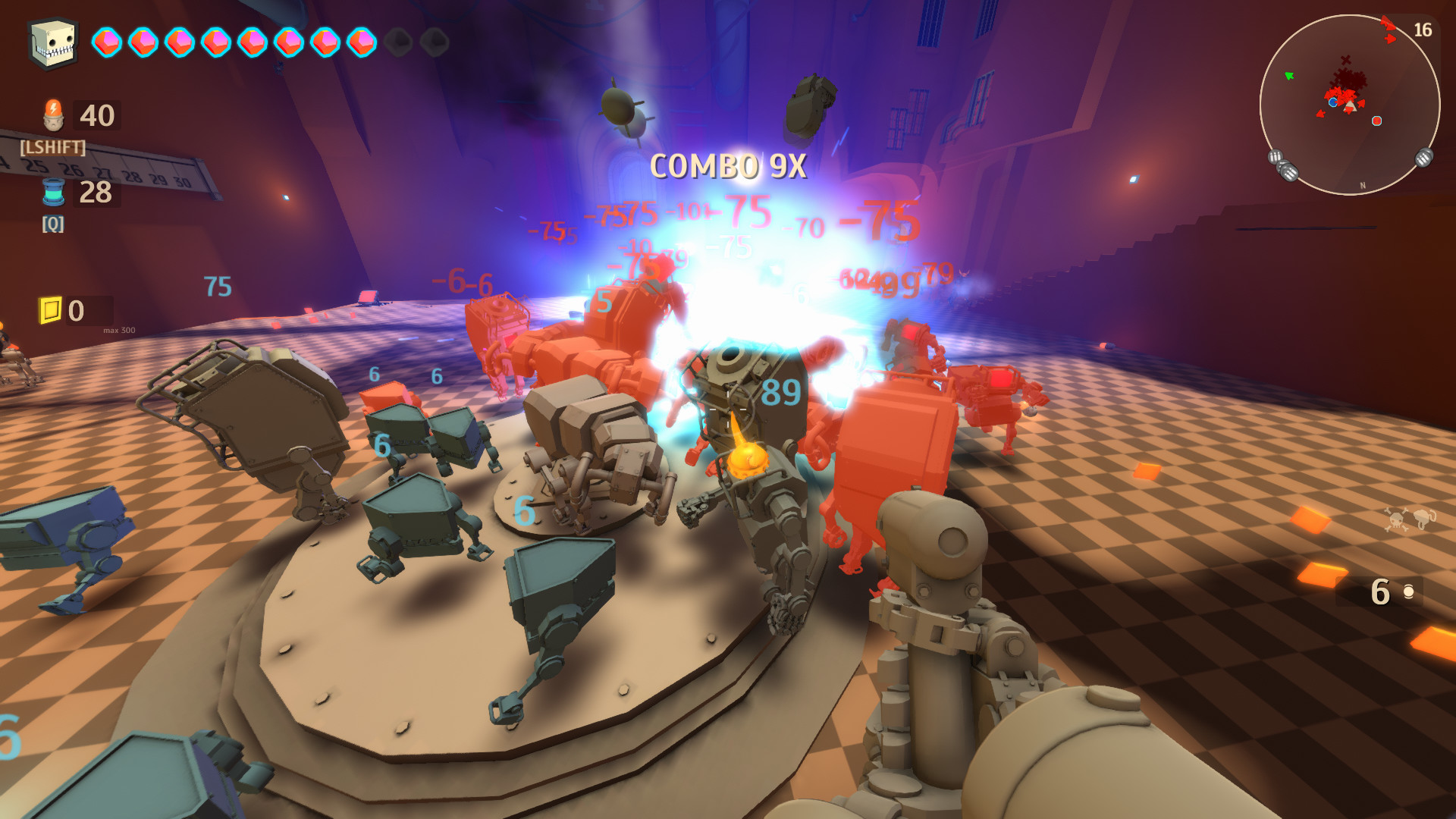 Скриншот: ARMORED HEAD