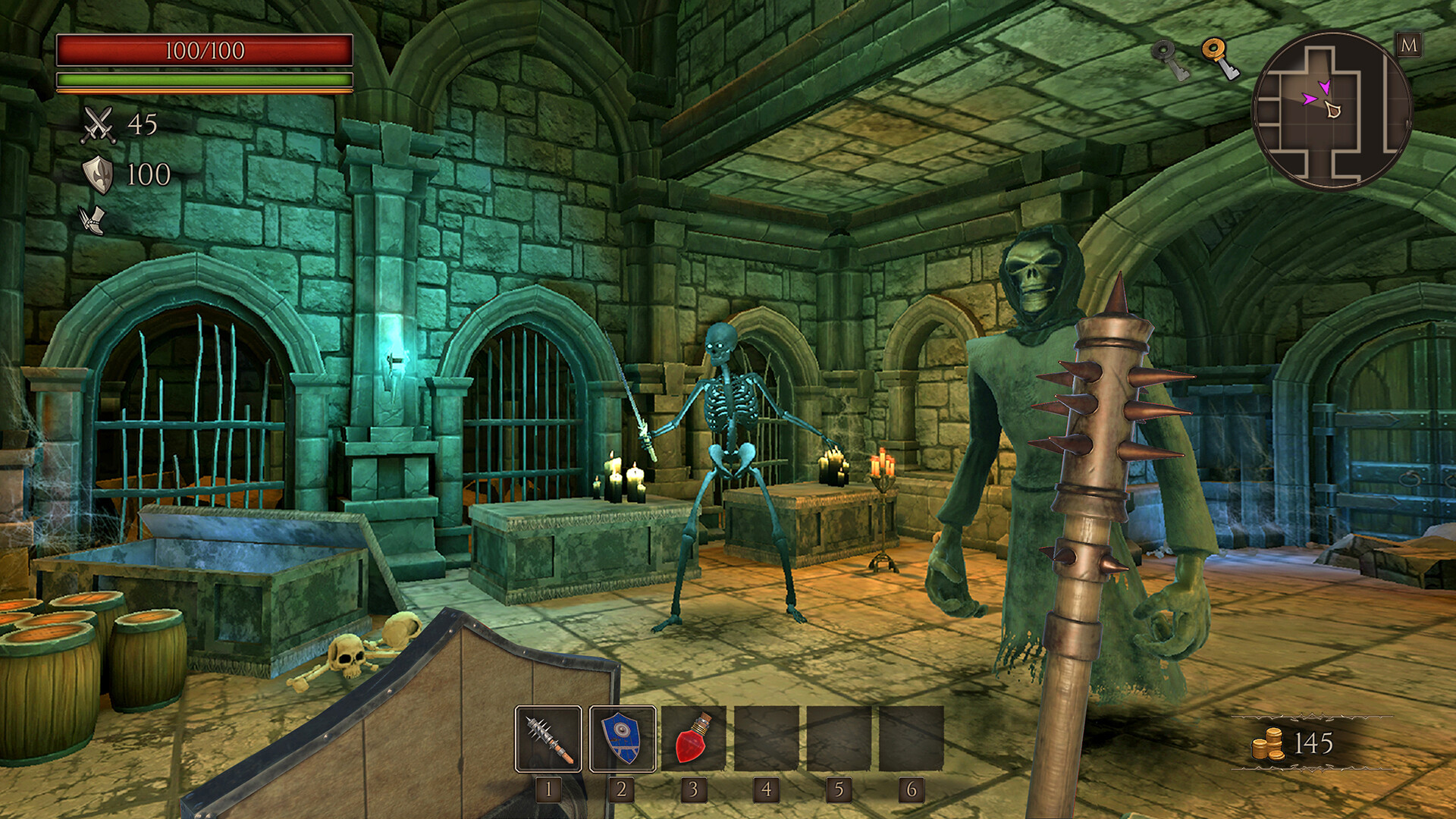 Скриншот: Ghoul Castle 3D: Gold Edition