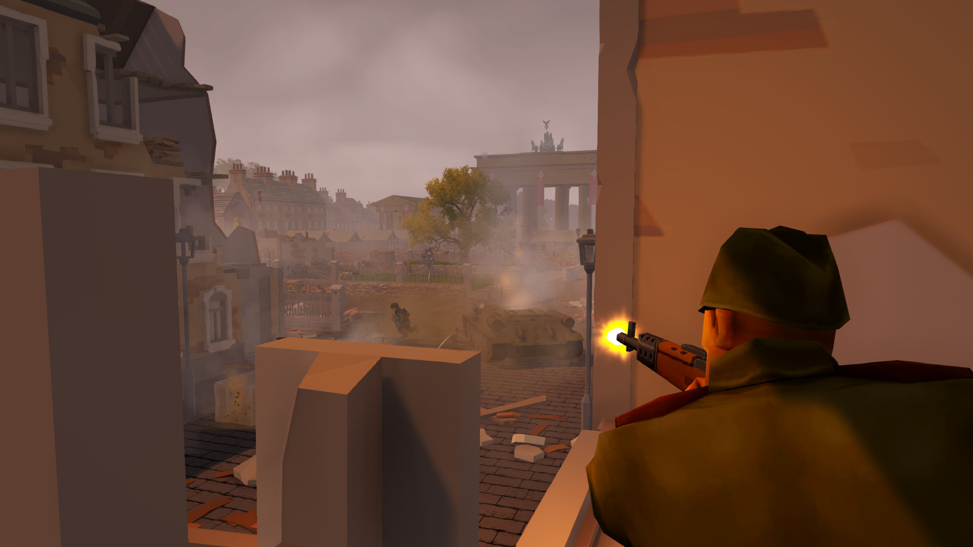 Скриншот: Brass Brigade