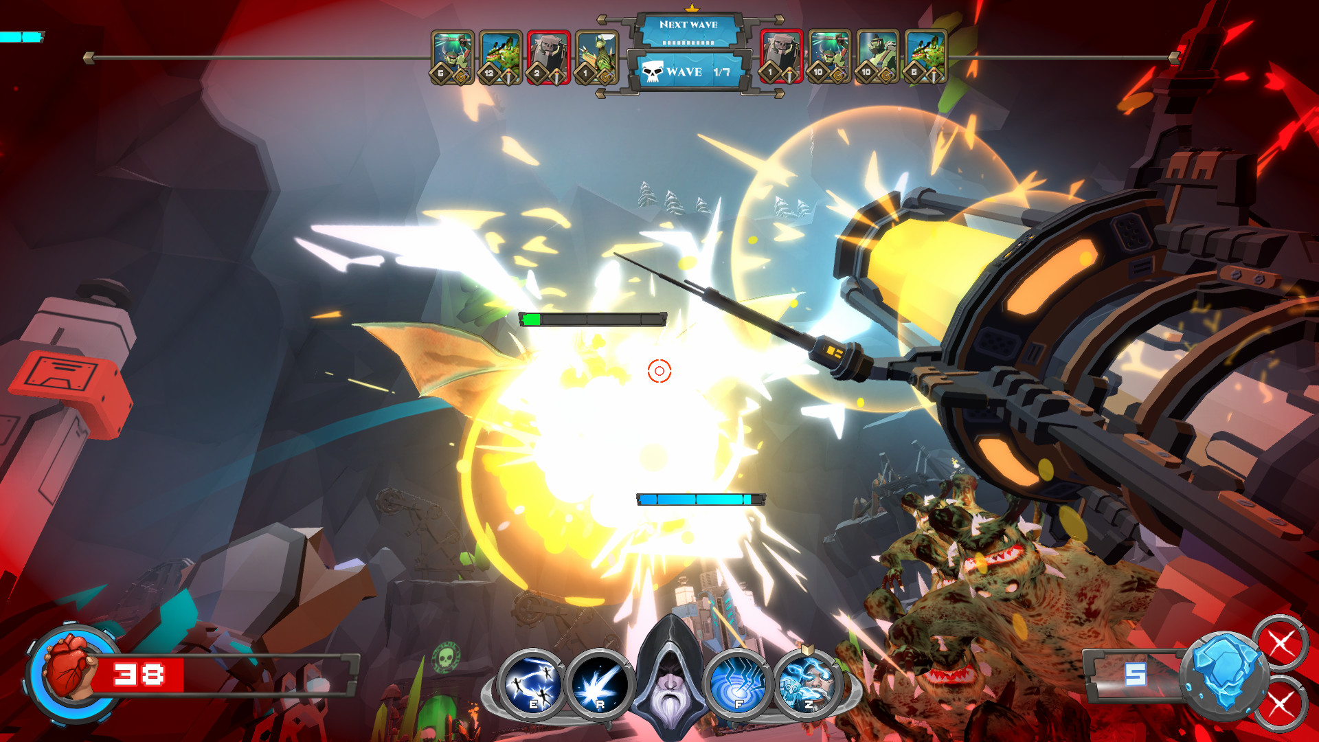 Скриншот: Dwarfenstein