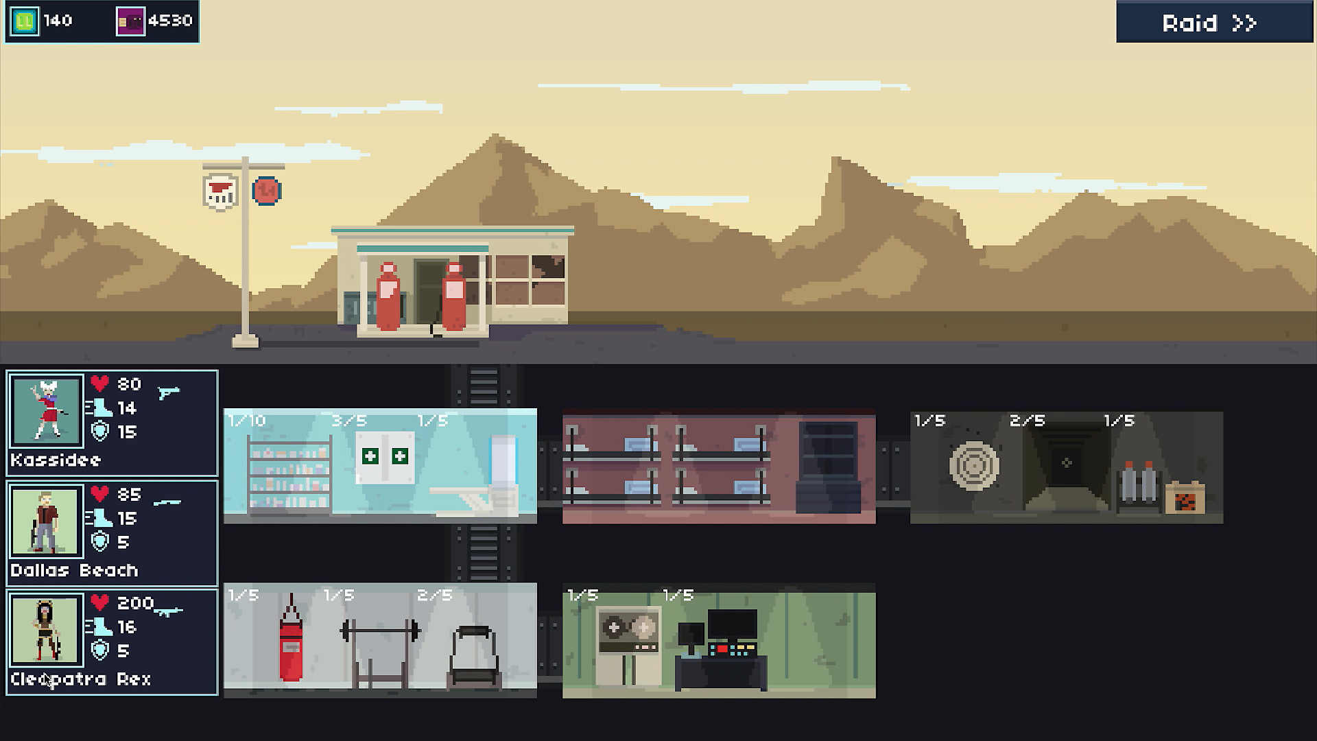 Скриншот: Bunker Punks