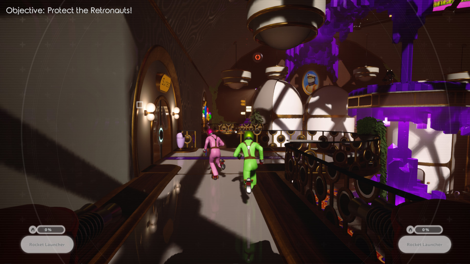 Скриншот: Retro Rockets