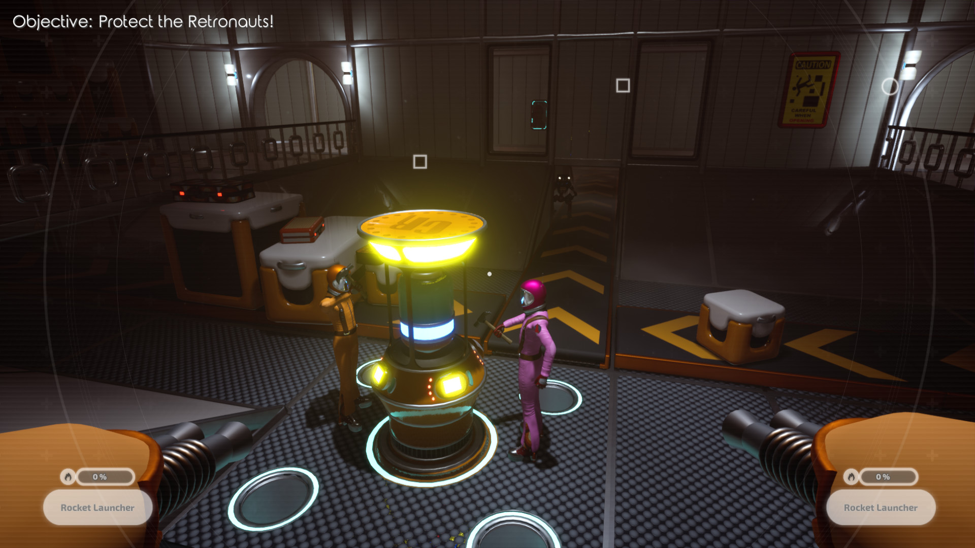 Скриншот: Retro Rockets