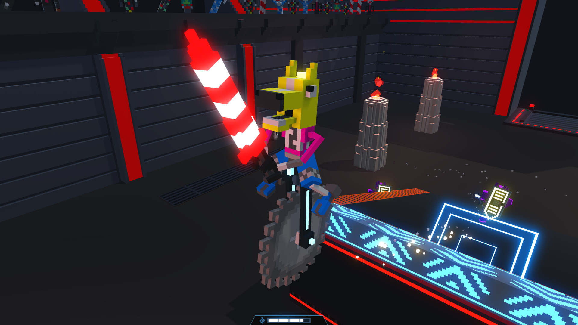 Скриншот: Clone Drone in the Danger Zone