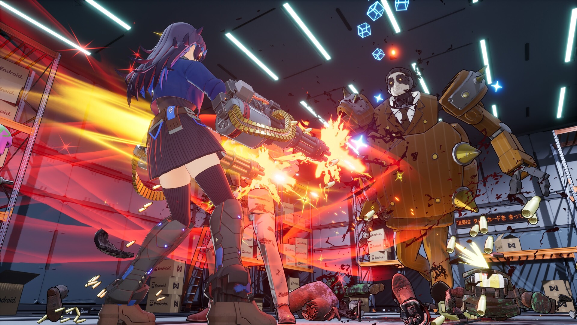 Скриншот: FULL METAL SCHOOLGIRL