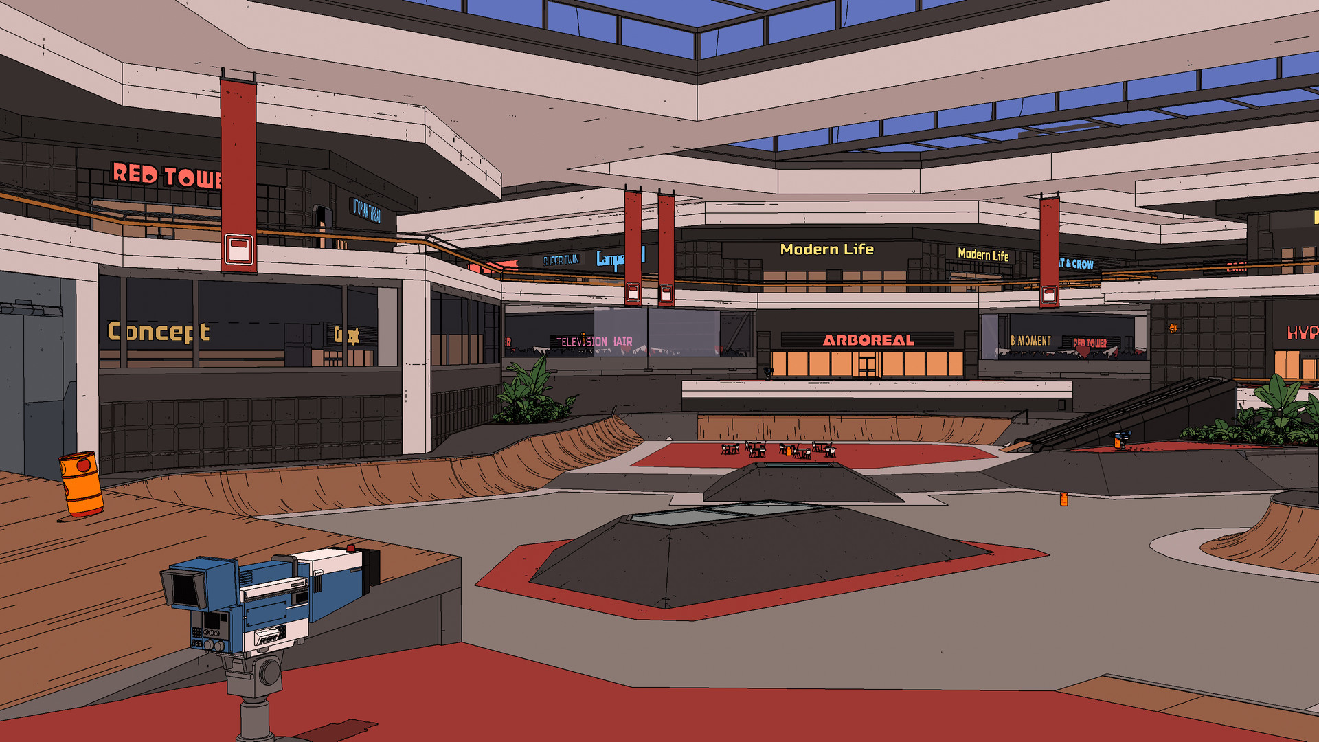 Скриншот: Rollerdrome