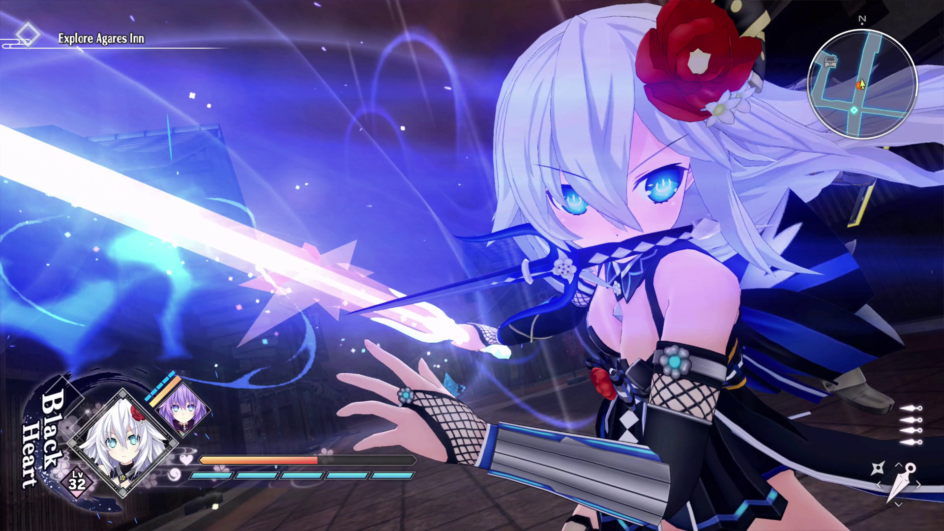 Скриншот: Neptunia x SENRAN KAGURA: Ninja Wars
