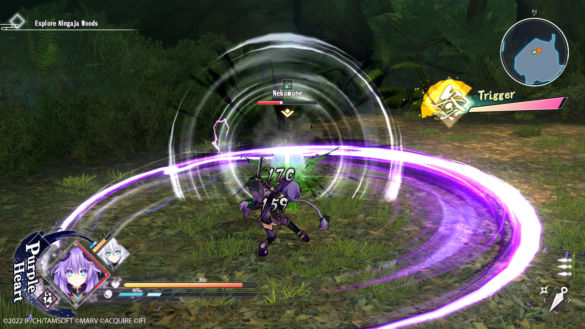 Скриншот 24: Neptunia x SENRAN KAGURA: Ninja Wars