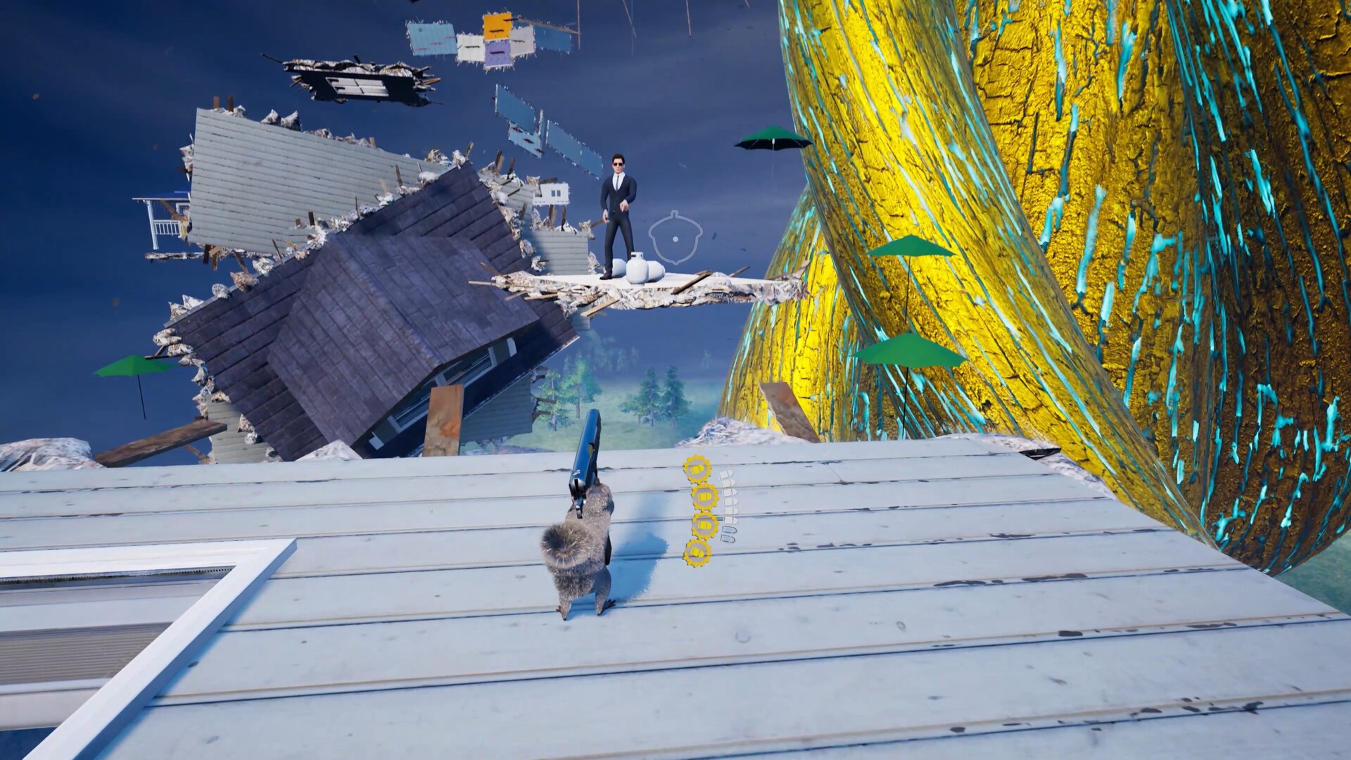 Скриншот: Squirrel with a Gun