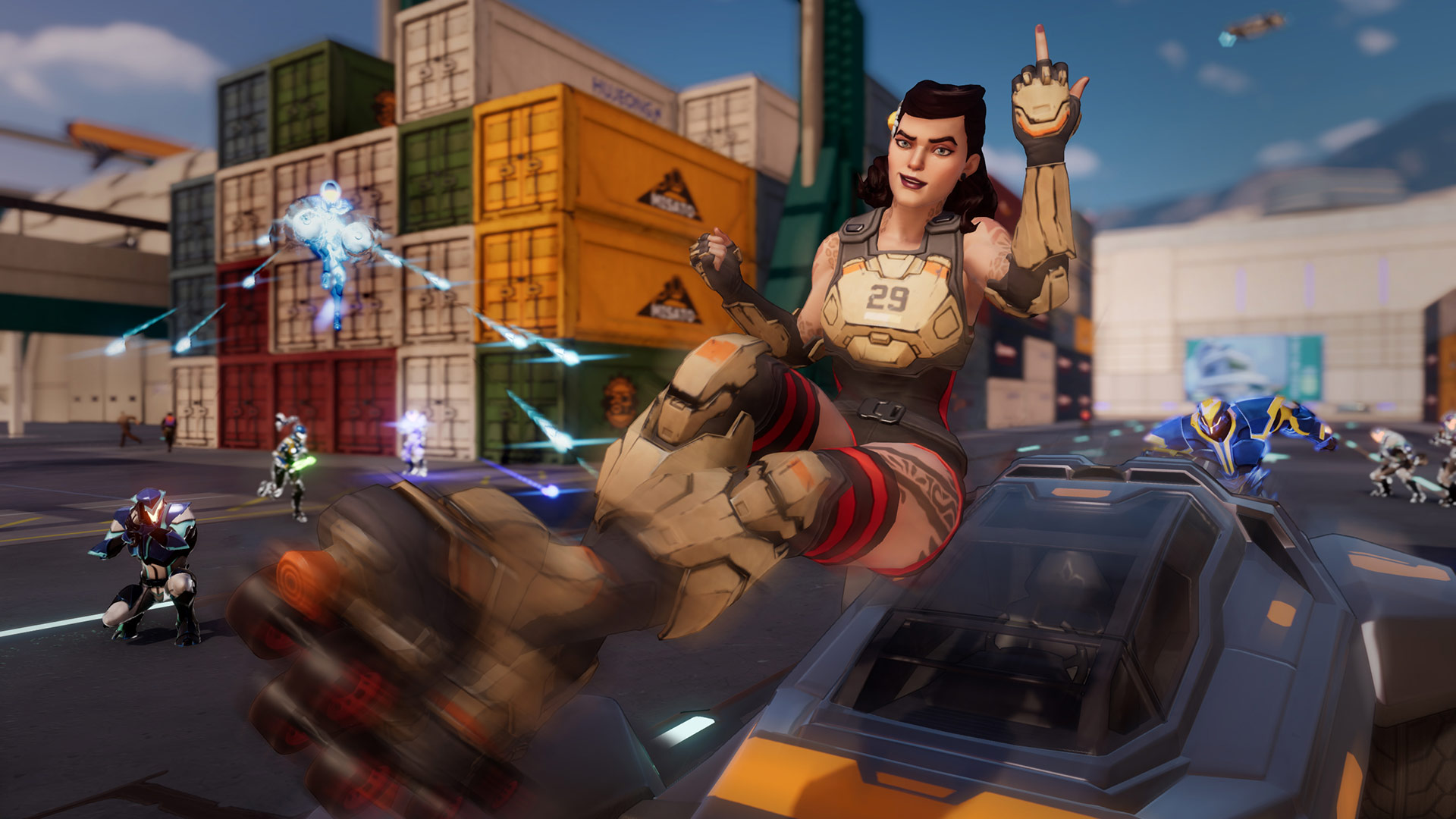 Скриншот: Agents of Mayhem