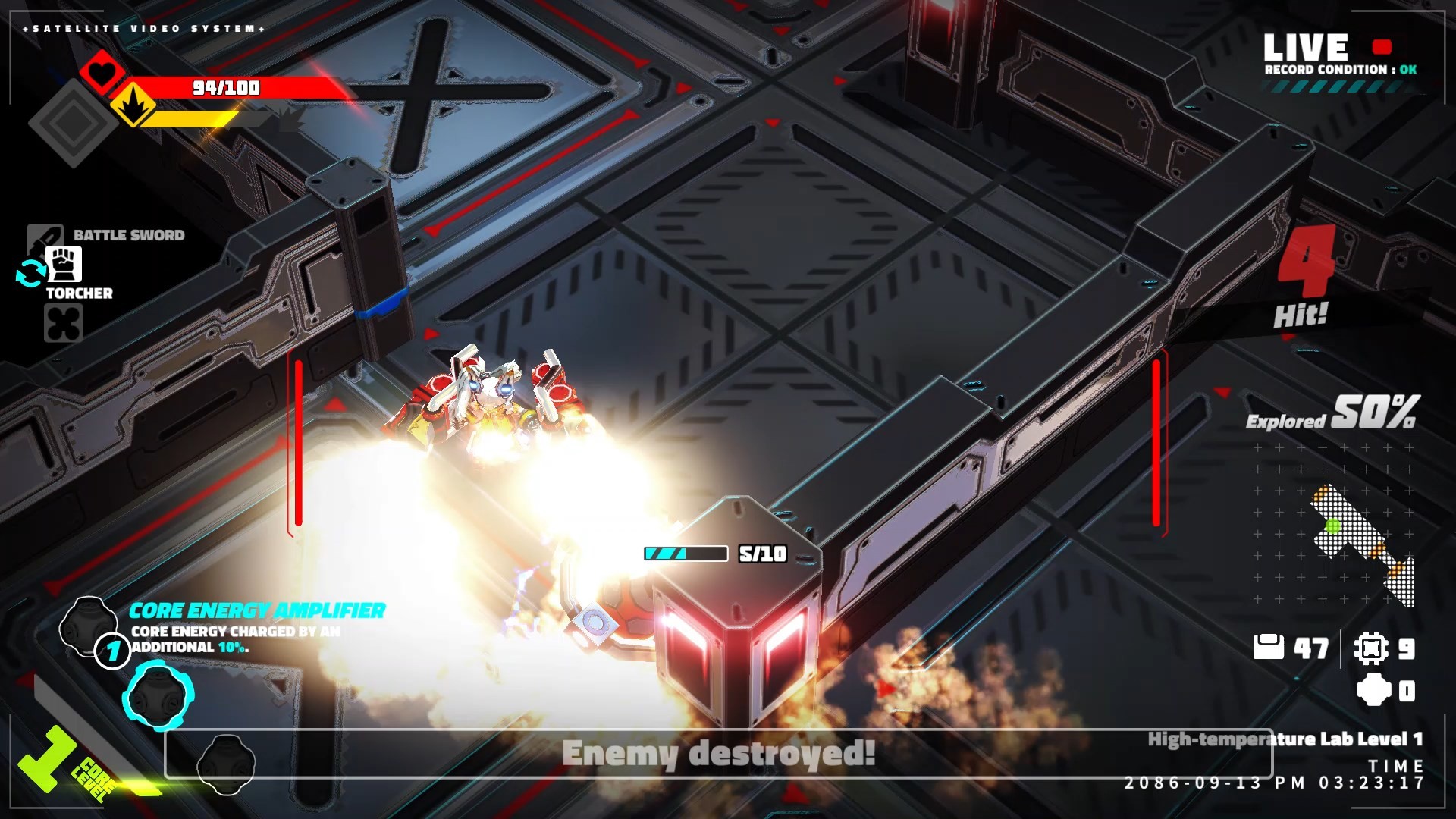 Скриншот: METALLIC CHILD