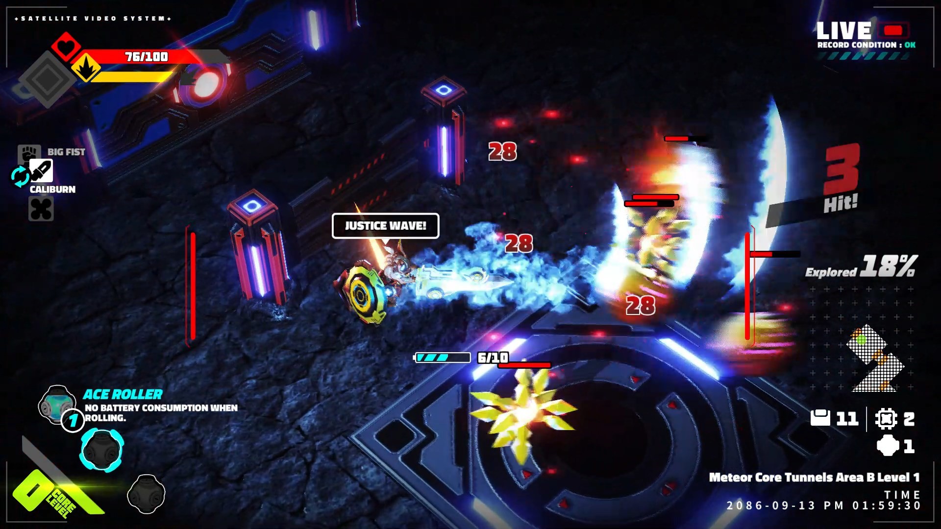 Скриншот: METALLIC CHILD