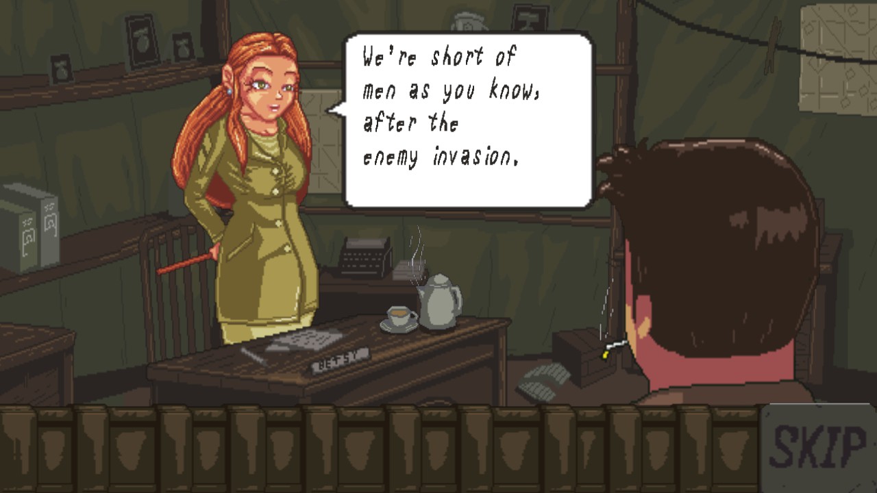 Скриншот: Super Trench Attack!