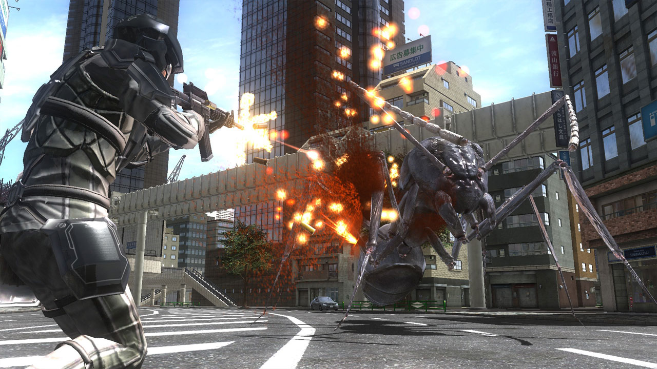 Скриншот: EARTH DEFENSE FORCE 4.1 The Shadow of New Despair