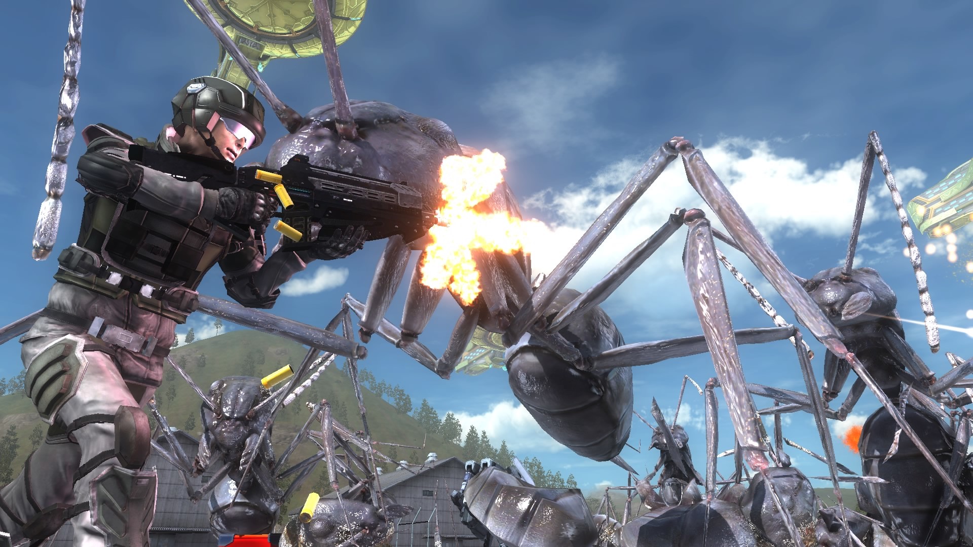 Скриншот: EARTH DEFENSE FORCE 5