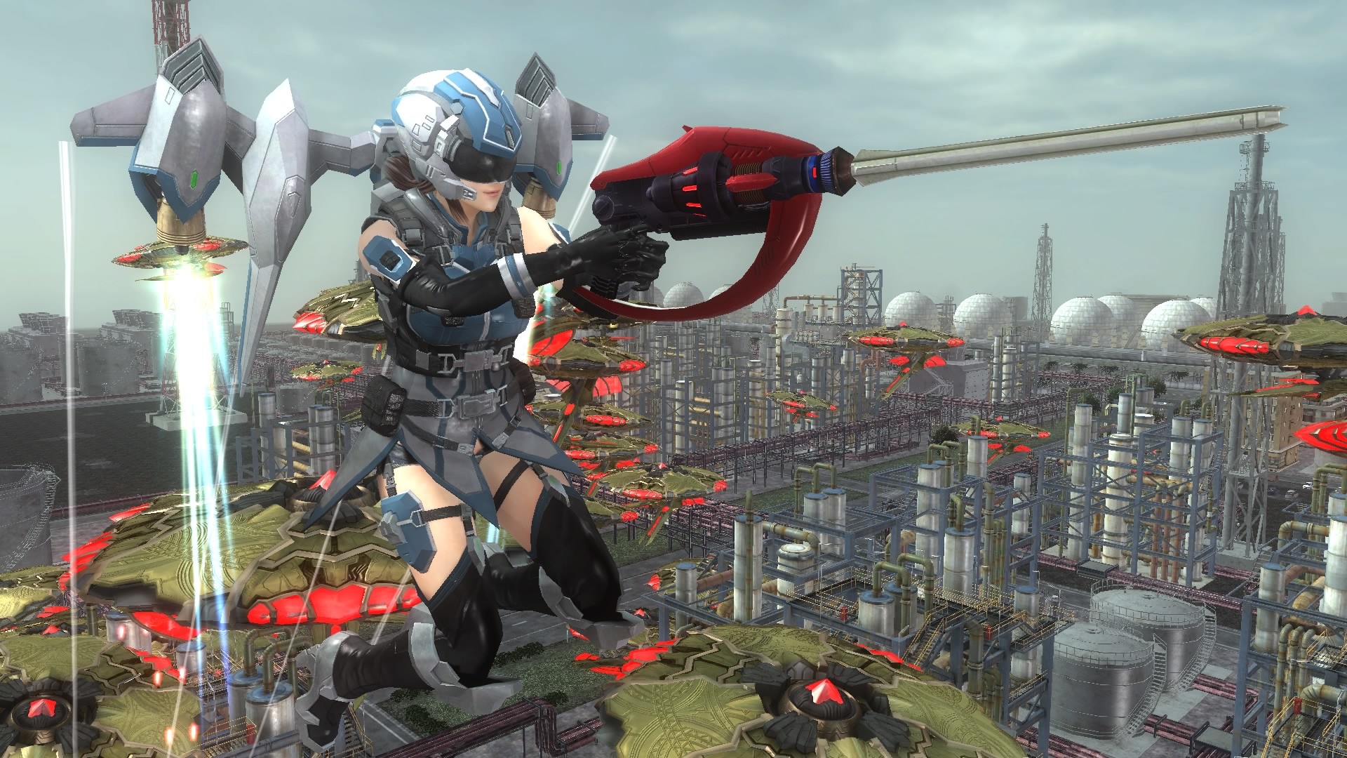 Скриншот: EARTH DEFENSE FORCE 5