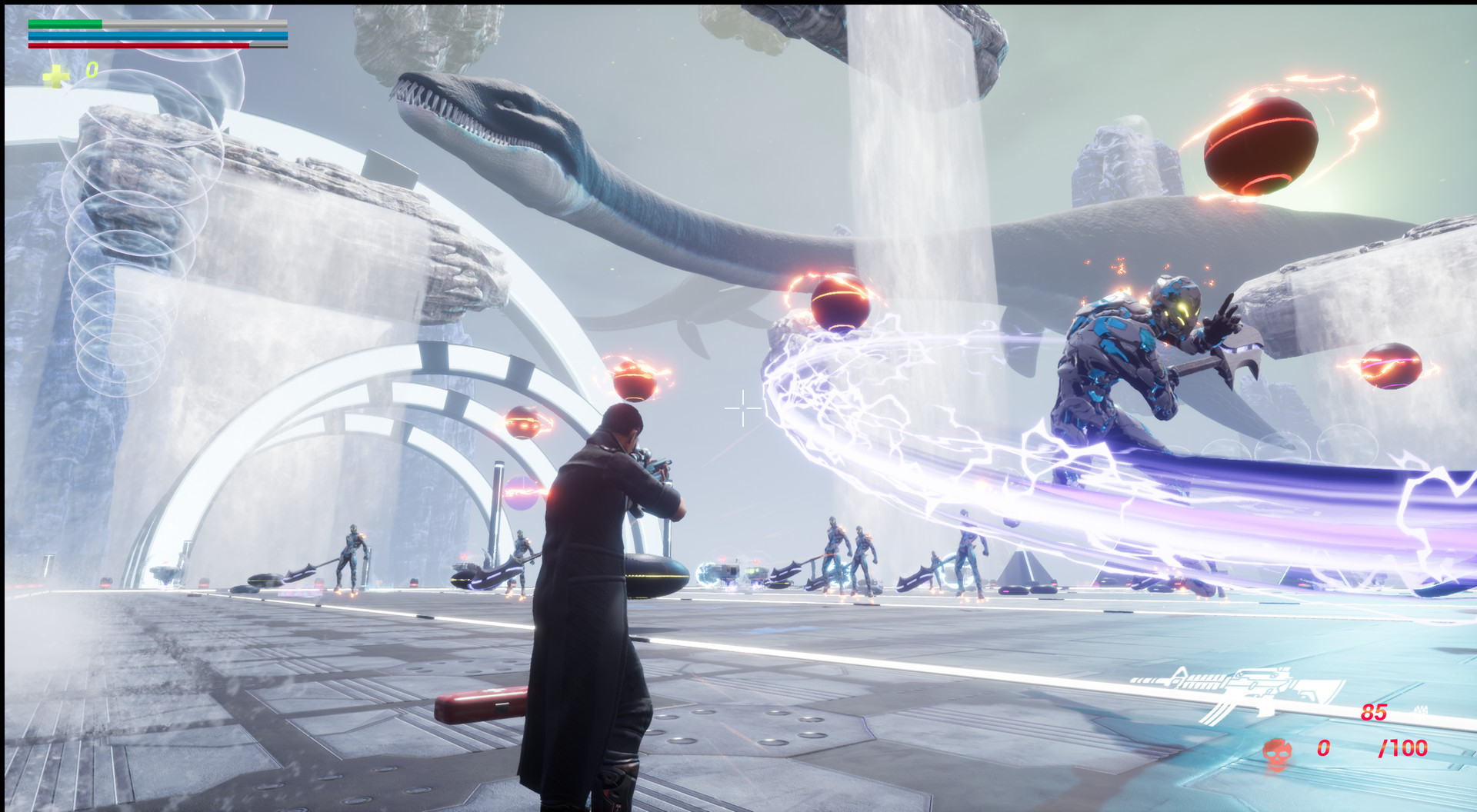 Скриншот: Strike The Striker Z