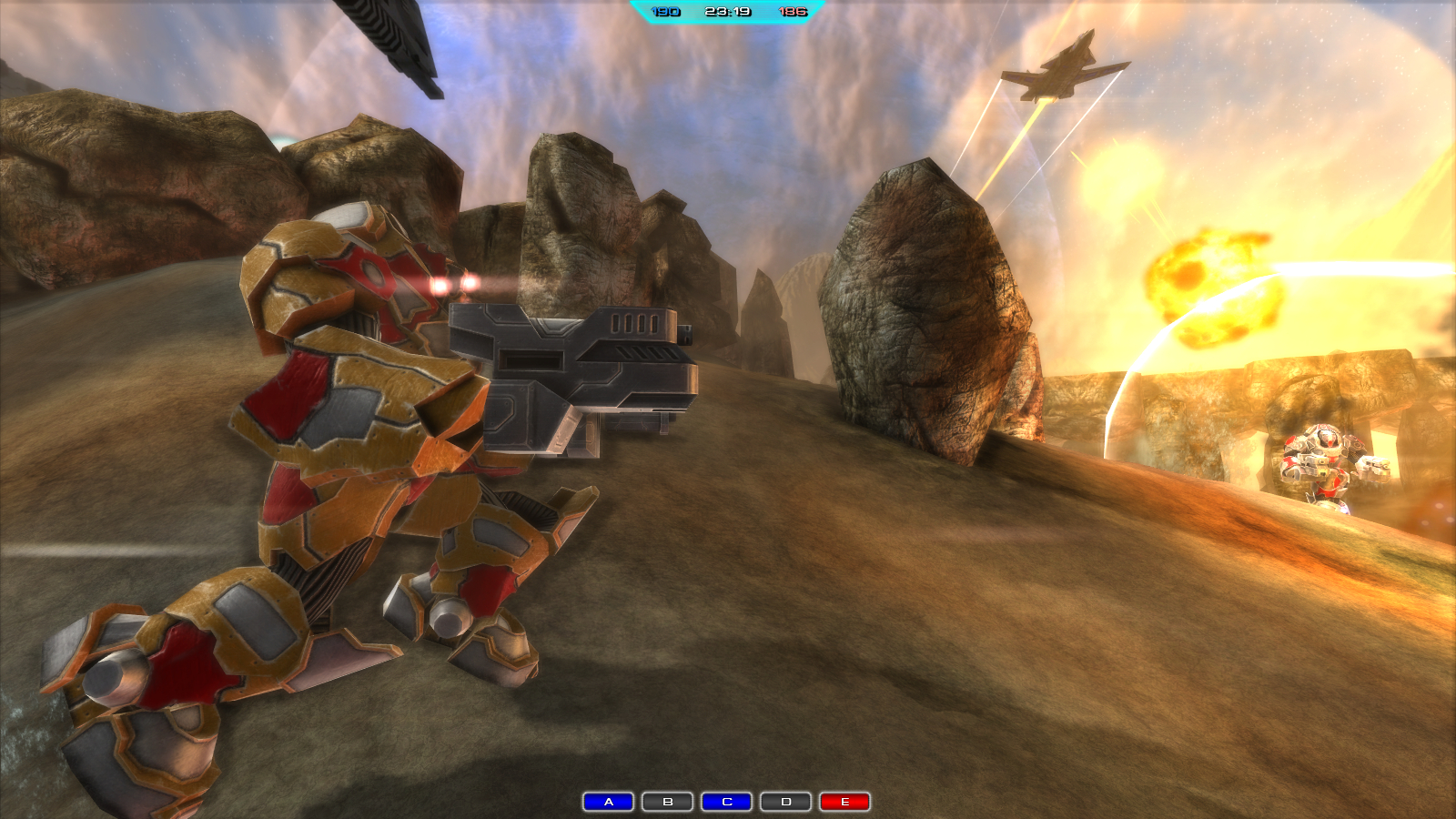 Скриншот: Metal Planet