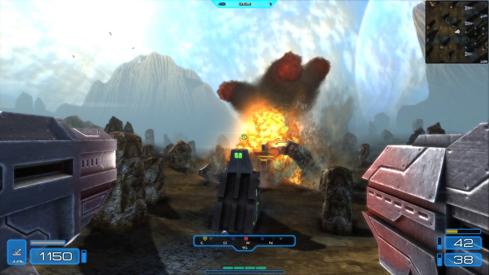 Скриншот: Metal Planet