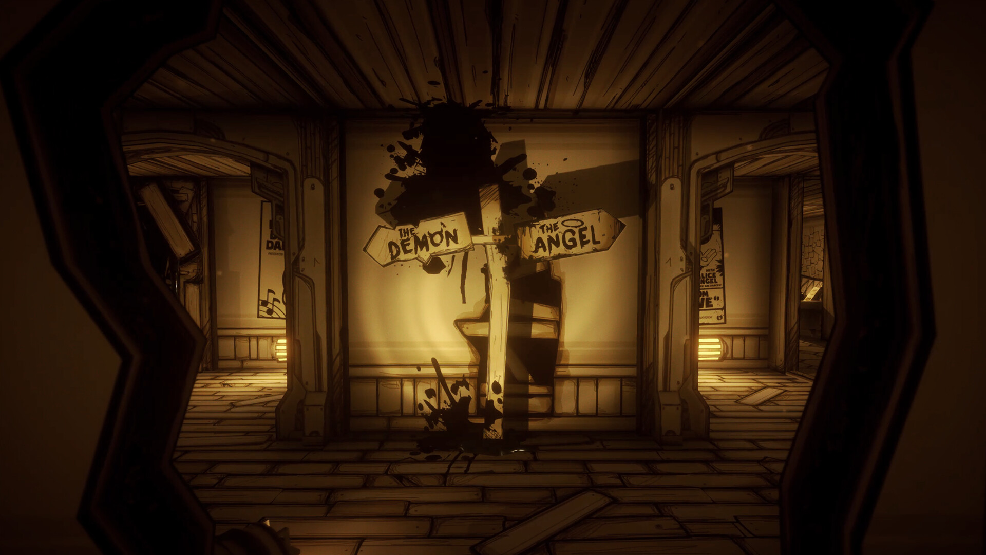 Скриншот: Bendy and the Ink Machine