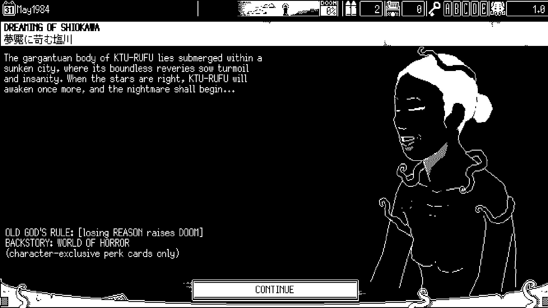 Скриншот 22: WORLD OF HORROR