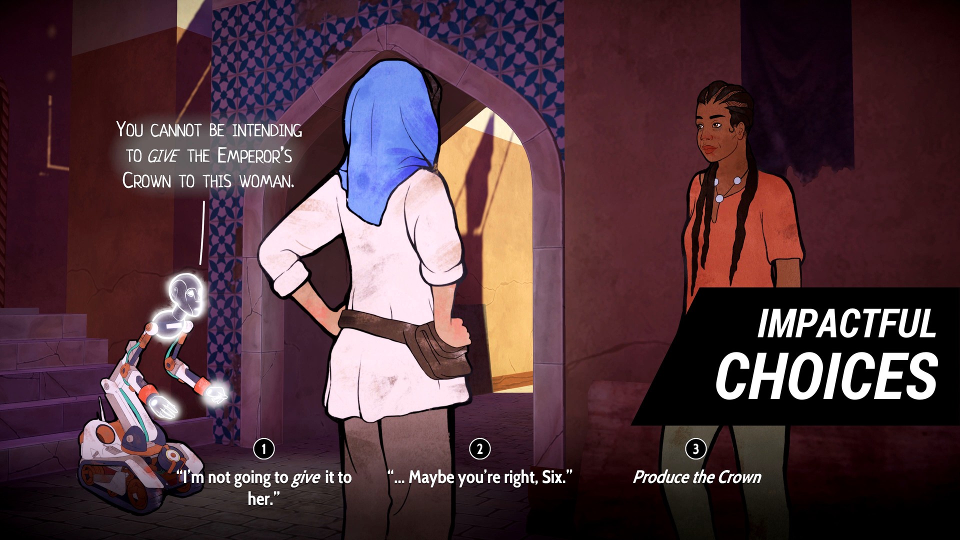 Скриншот: Heaven's Vault