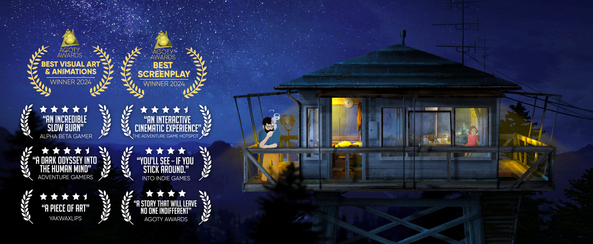 Скриншот: The Night is Grey