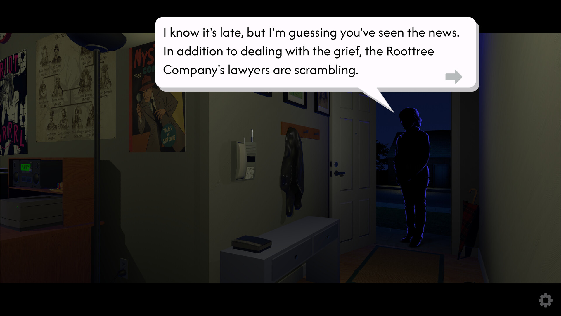 Скриншот: The Roottrees are Dead