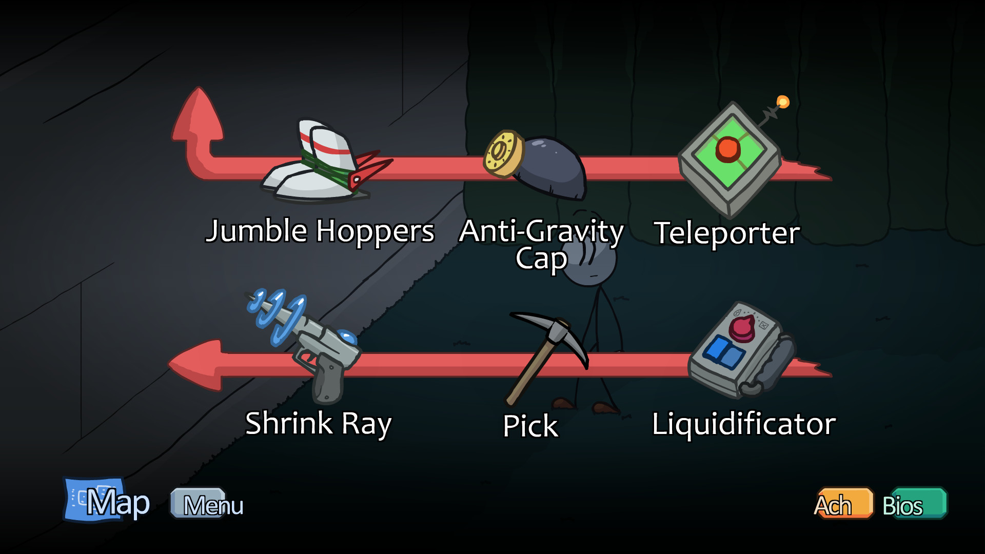 Скриншот: The Henry Stickmin Collection